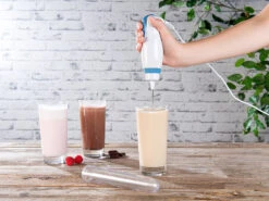 Rosenstein & Söhne Mini Rührgerät:Elektrischer Mini-Handmixer Mit Mixbecher-Aufsatz, Leiser Motor, 30 W 16 Rosenstein & Söhne Mini Rührgerät:Elektrischer Mini-Handmixer Mit Mixbecher-Aufsatz, Leiser Motor, 30 W -Rosenstein & Söhne Shop nx9338 5