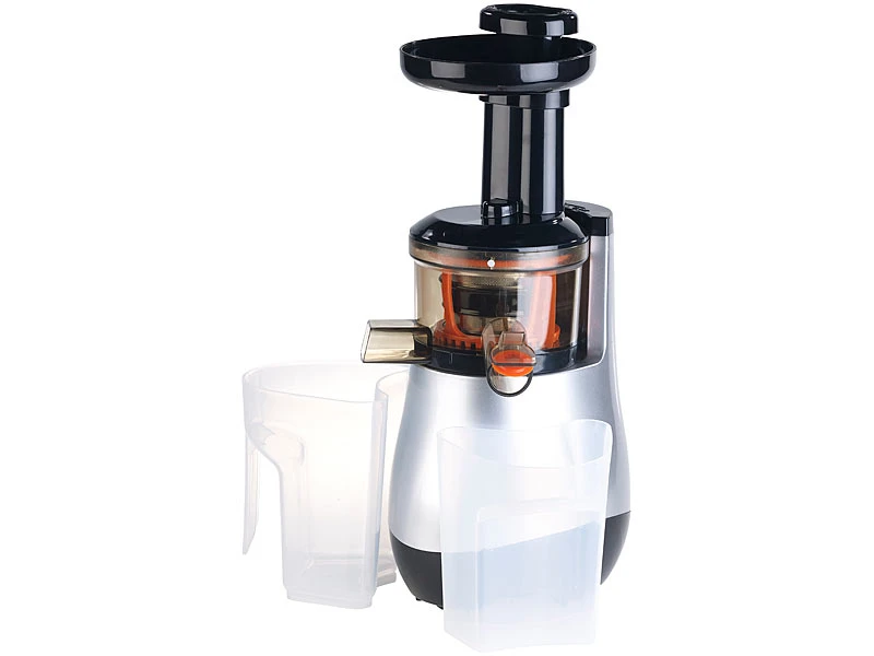 Rosenstein & Söhne Entsafter:Elektrischer Slow Juicer, 60 Umdrehungen/Min., Leiser Motor, 150 Watt 3 Rosenstein & Söhne Entsafter:Elektrischer Slow Juicer, 60 Umdrehungen/Min., Leiser Motor, 150 Watt