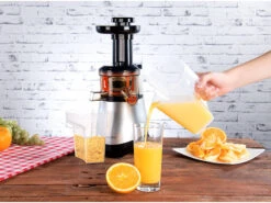 Rosenstein & Söhne Entsafter:Elektrischer Slow Juicer, 60 Umdrehungen/Min., Leiser Motor, 150 Watt 19 Rosenstein & Söhne Entsafter:Elektrischer Slow Juicer, 60 Umdrehungen/Min., Leiser Motor, 150 Watt -Rosenstein & Söhne Shop nx9339 10