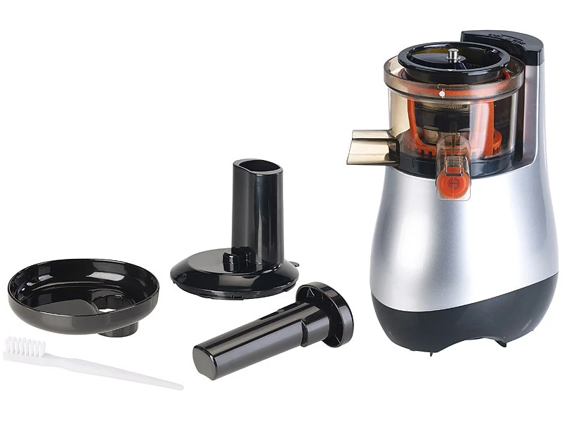 Rosenstein & Söhne Entsafter:Elektrischer Slow Juicer, 60 Umdrehungen/Min., Leiser Motor, 150 Watt 7 Rosenstein & Söhne Entsafter:Elektrischer Slow Juicer, 60 Umdrehungen/Min., Leiser Motor, 150 Watt – Bild 5