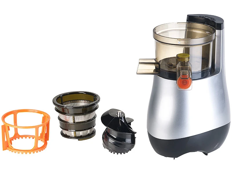 Rosenstein & Söhne Entsafter:Elektrischer Slow Juicer, 60 Umdrehungen/Min., Leiser Motor, 150 Watt 8 Rosenstein & Söhne Entsafter:Elektrischer Slow Juicer, 60 Umdrehungen/Min., Leiser Motor, 150 Watt – Bild 6
