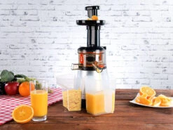Rosenstein & Söhne Entsafter:Elektrischer Slow Juicer, 60 Umdrehungen/Min., Leiser Motor, 150 Watt 18 Rosenstein & Söhne Entsafter:Elektrischer Slow Juicer, 60 Umdrehungen/Min., Leiser Motor, 150 Watt -Rosenstein & Söhne Shop nx9339 9