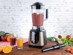 Rosenstein & Söhne Profi Küchenmixer:Profi-Standmixer Mit LED-Touch-Display, 2 Liter, 1.800 W, 30.000 U/min 19 Rosenstein & Söhne Profi Küchenmixer:Profi-Standmixer Mit LED-Touch-Display, 2 Liter, 1.800 W, 30.000 U/min -Rosenstein & Söhne Shop nx9362 8 1