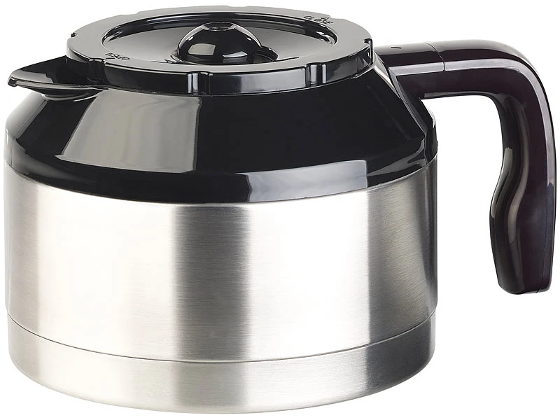 Rosenstein & Söhne Filterkaffeemaschine:Filterkaffee-Maschine Mit Isolierkanne, 1 Liter, 8 Tassen, 800 Watt 4 Rosenstein & Söhne Filterkaffeemaschine:Filterkaffee-Maschine Mit Isolierkanne, 1 Liter, 8 Tassen, 800 Watt – Bild 2