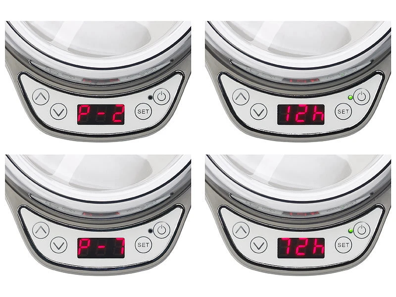 Rosenstein & Söhne Yoghurtbereiter:XL-Joghurt-Maker Für Griechischen Joghurt, Naturjoghurt U.v.m., 1,8 L 10 Rosenstein & Söhne Yoghurtbereiter:XL-Joghurt-Maker Für Griechischen Joghurt, Naturjoghurt U.v.m., 1,8 L – Bild 8