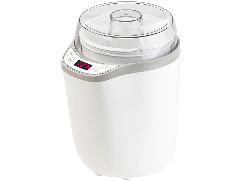 Rosenstein & Söhne Joghurt-Fix:XL-Joghurt-Maker Für Griechischen Joghurt, Versandrückläufer 6 Rosenstein & Söhne Joghurt-Fix:XL-Joghurt-Maker Für Griechischen Joghurt, Versandrückläufer – Bild 4