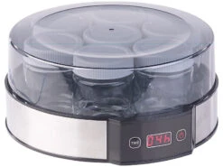 Rosenstein & Söhne Joghurtzubereiter:Joghurt-Maker Mit Zeitschaltuhr, 7 Portionsgläser Je 190 Ml, 20 Watt -Rosenstein & Söhne Shop nx9454 2