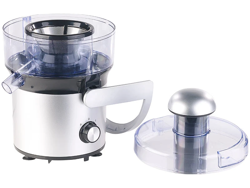 Rosenstein & Söhne Juicer:Elektrischer Zentrifugal-Entsafter, 2 Stufen Bis 16.580 Upm, 350 Watt 8 Rosenstein & Söhne Juicer:Elektrischer Zentrifugal-Entsafter, 2 Stufen Bis 16.580 Upm, 350 Watt – Bild 6