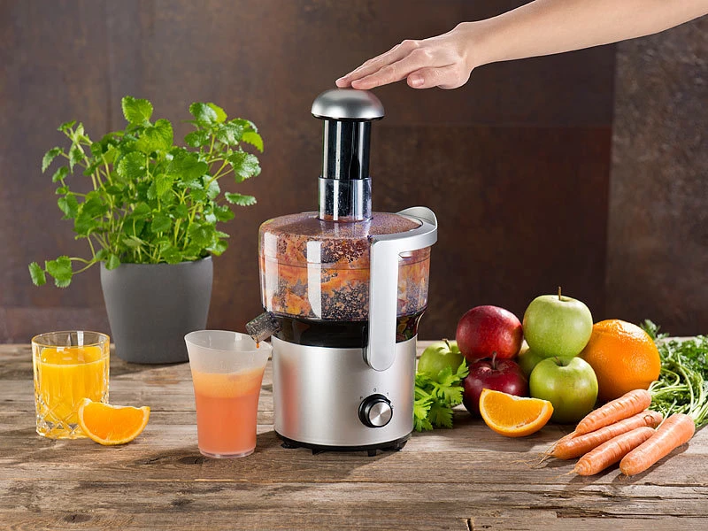 Rosenstein & Söhne Juicer:Elektrischer Zentrifugal-Entsafter, 2 Stufen Bis 16.580 Upm, 350 Watt 15 Rosenstein & Söhne Juicer:Elektrischer Zentrifugal-Entsafter, 2 Stufen Bis 16.580 Upm, 350 Watt – Bild 13