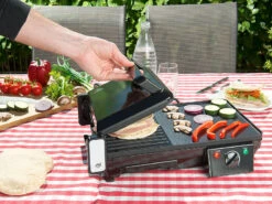 Rosenstein & Söhne Elektrischer 2in1-Tischgrill Mit Kontaktgrill, Versandrückläufer 24 Rosenstein & Söhne Elektrischer 2in1-Tischgrill Mit Kontaktgrill, Versandrückläufer -Rosenstein & Söhne Shop nx9700 11 1