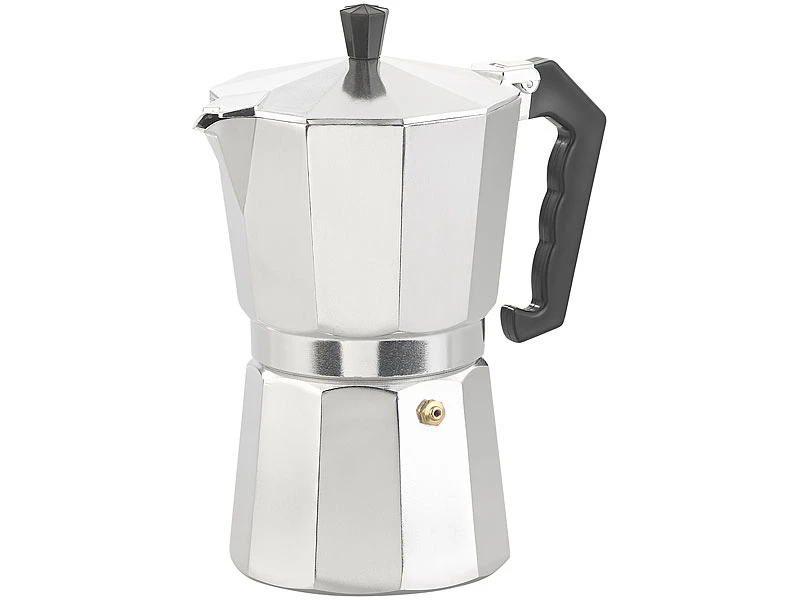 Cucina Di Modena Espressokocher Induktion:Espresso-Kocher Für 9 Tassen, 400 Ml, Für Alle Herd-Arten 4 Cucina Di Modena Espressokocher Induktion:Espresso-Kocher Für 9 Tassen, 400 Ml, Für Alle Herd-Arten – Bild 2