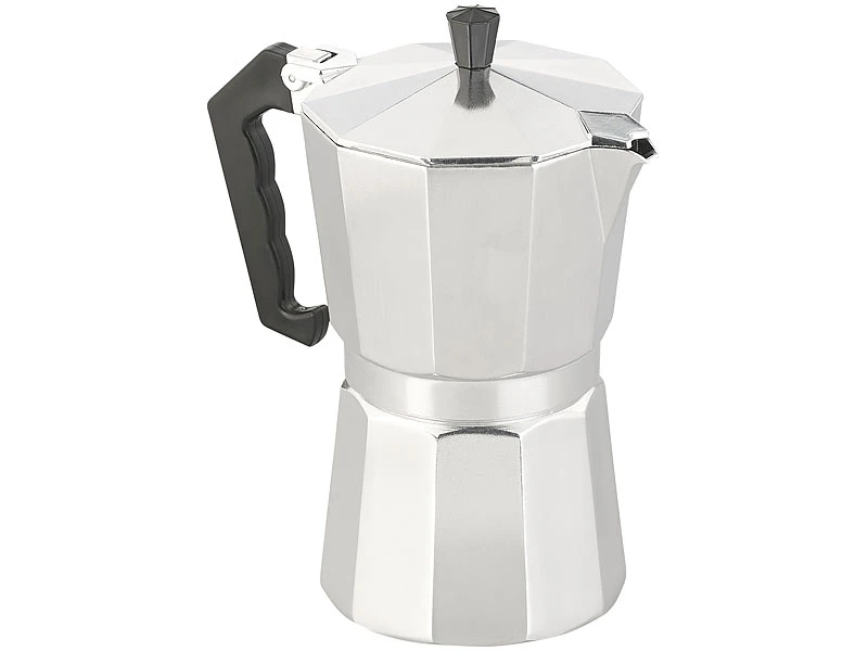 Cucina Di Modena Espressokocher Induktion:Espresso-Kocher Für 9 Tassen, 400 Ml, Für Alle Herd-Arten 8 Cucina Di Modena Espressokocher Induktion:Espresso-Kocher Für 9 Tassen, 400 Ml, Für Alle Herd-Arten – Bild 6