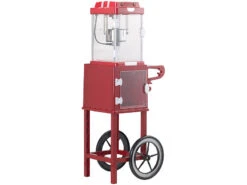 Rosenstein & Söhne Popcorn Machine:Retro-Popcorn-Maschine "Movie" Und Rollwagen Im 50er-Stil, Rot -Rosenstein & Söhne Shop nx9840 2