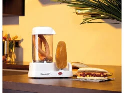 Rosenstein & Söhne Hot Dog Maker:Hotdog-Maker Mit Beheizbarer Stange Aus Rostfreiem Edelstahl, 350 Watt -Rosenstein & Söhne Shop pe4744 6