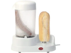 Rosenstein & Söhne Hot Dog Maker:Hotdog-Maker Mit Beheizbarer Stange Aus Rostfreiem Edelstahl, 350 Watt -Rosenstein & Söhne Shop pe4744 7