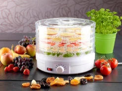 Rosenstein & Söhne Dörrofen:Dörrautomat DH-25 Mit 5 Dörr-Einsätzen 7 Rosenstein & Söhne Dörrofen:Dörrautomat DH-25 Mit 5 Dörr-Einsätzen -Rosenstein & Söhne Shop pe4781 4