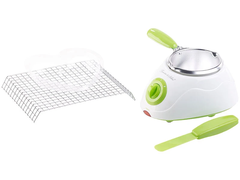 Rosenstein & Söhne Chocolatiere:Elektrische Chocolatière, Schokoladen-Schmelztopf-Set Mit 32 Teilen 8 Rosenstein & Söhne Chocolatiere:Elektrische Chocolatière, Schokoladen-Schmelztopf-Set Mit 32 Teilen – Bild 6