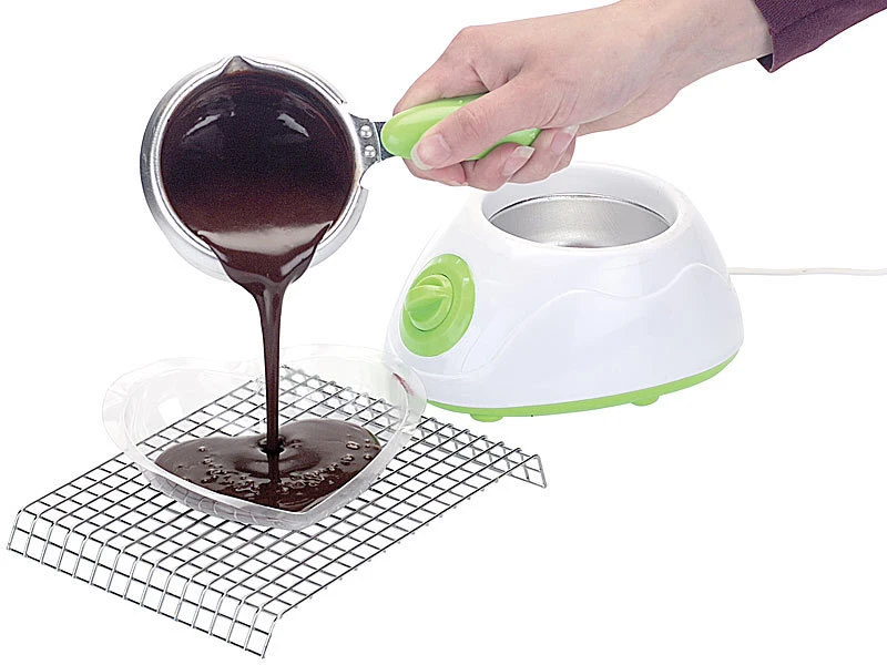 Rosenstein & Söhne Chocolatiere:Elektrische Chocolatière, Schokoladen-Schmelztopf-Set Mit 32 Teilen 5 Rosenstein & Söhne Chocolatiere:Elektrische Chocolatière, Schokoladen-Schmelztopf-Set Mit 32 Teilen – Bild 3