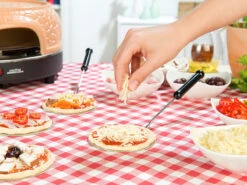 Cucina Di Modena Mini Pizza Steinofen:Pizzaofen Mit Echter Terrakotta-Haube Für 4 Personen -Rosenstein & Söhne Shop pv7278 8