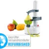 Rosenstein & Söhne Apfelschäler Elektrisch:Elektrischer Obst- Und Gemüseschäle (Versandrückläufer) 2 Rosenstein & Söhne Apfelschäler Elektrisch:Elektrischer Obst- Und Gemüseschäle (Versandrückläufer) -Rosenstein & Söhne Shop ref34473 4