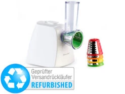 Rosenstein & Söhne Elektro-Reibe:Elektrische Reibe Für Gemüse, Käse U.v.m. (Versandrückläufer) -Rosenstein & Söhne Shop ref36393 3