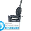 Rosenstein & Söhne Rotierendes Waffeleisen:Drehbares Waffeleisen Aus Edelstahl (Versandrückläufer) -Rosenstein & Söhne Shop ref36873 5