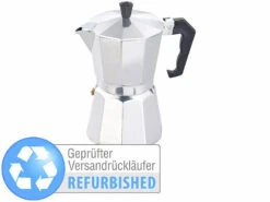 Cucina Di Modena Espresso-Kanne:Espresso-Kocher Für 6 Tassen, Für Gas, Elektro-Herd Versandrückläufer