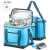 PEARL Flexible Kühltasche:Faltbare Kühltasche Mit Griffen, Wasserdichte Lkw-Plane, 26 L, 2er-Set -Rosenstein & Söhne Shop zx1868 9