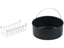 Rosenstein & Söhne Heißluftfriteuse:Digitale XXXL-Heißluft-Fritteuse & Umluft-Backofen Mit Zubehörset -Rosenstein & Söhne Shop zx6030 0