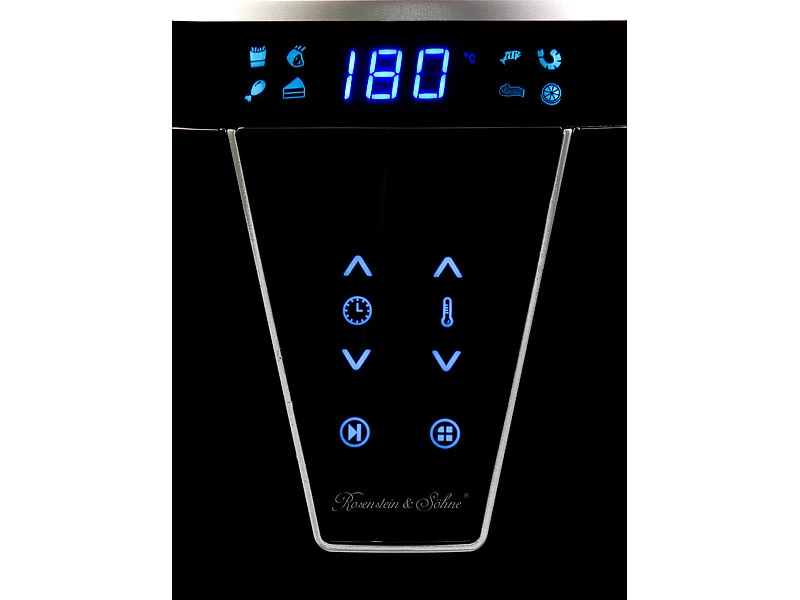 Rosenstein & Söhne Friteuse:Digitale Multi-Heißluft-Fritteuse Mit 8 Programmen, 1.500 W, 4,5 L 7 Rosenstein & Söhne Friteuse:Digitale Multi-Heißluft-Fritteuse Mit 8 Programmen, 1.500 W, 4,5 L – Bild 5