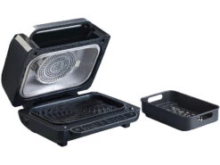 Rosenstein & Söhne Rauchfreier BBQ Grill:Digitale 3in1-Heißluft-Fritteuse Mit Tischgrill, 12 Programme, 6,5 L -Rosenstein & Söhne Shop zx6141 2