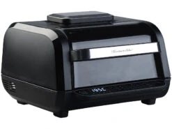 Rosenstein & Söhne Rauchfreier BBQ Grill:Digitale 3in1-Heißluft-Fritteuse Mit Tischgrill, 12 Programme, 6,5 L -Rosenstein & Söhne Shop zx6141 3