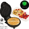 Rosenstein & Söhne Elektrische Waffeleisen:Mini-Waffeleisen Für Runde Belgische Waffeln Mit Ø 10,5 Cm, 350 Watt -Rosenstein & Söhne Shop zx6272 10