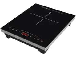 Rosenstein & Söhne Induktionskochfeld:Induktions-Kochplatte, 12 - 26 Cm, Touch-Tasten, 2.000 W, Bis 240 °C -Rosenstein & Söhne Shop zx6304 6