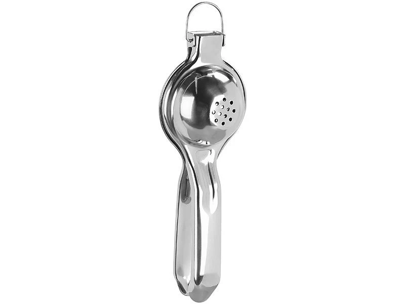 Rosenstein & Söhne Zitruspresse Manuell:2er-Set Manuelle Zitrus- & Saftpresse, Polierter Edelstahl 304, Ø 7 Cm 6 Rosenstein & Söhne Zitruspresse Manuell:2er-Set Manuelle Zitrus- & Saftpresse, Polierter Edelstahl 304, Ø 7 Cm – Bild 4