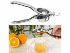 Rosenstein & Söhne Manuelle Zitruspresse:Manuelle Zitrus- Und Saftpresse Aus Poliertem Edelstahl 304, Ø 7 Cm -Rosenstein & Söhne Shop zx6307 9 1