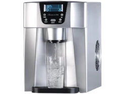 Rosenstein & Söhne Eismaschine:Premium-Eiswürfelmaschine Mit Eiswürfel- & Kaltwasserspender, 2 Liter -Rosenstein & Söhne Shop zx7041 2