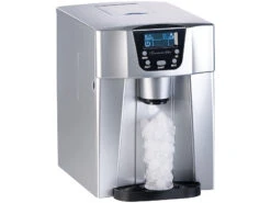 Rosenstein & Söhne Eismaschine:Premium-Eiswürfelmaschine Mit Eiswürfel- & Kaltwasserspender, 2 Liter -Rosenstein & Söhne Shop zx7041 3
