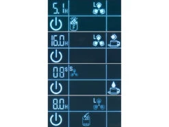 Rosenstein & Söhne Eismaschine:Premium-Eiswürfelmaschine Mit Eiswürfel- & Kaltwasserspender, 2 Liter -Rosenstein & Söhne Shop zx7041 8