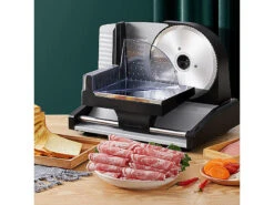 Rosenstein & Söhne Brotschneidemaschine:Elektrischer Allesschneider Mit 2 Edelstahl-Klingen, 1 - 15 Mm, 150 W 27 Rosenstein & Söhne Brotschneidemaschine:Elektrischer Allesschneider Mit 2 Edelstahl-Klingen, 1 - 15 Mm, 150 W -Rosenstein & Söhne Shop zx7134 11